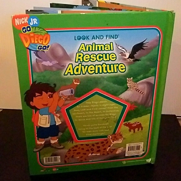 ❤Go Diego Go Look and find Animal Rescue Adventure - Picture 3 of 3